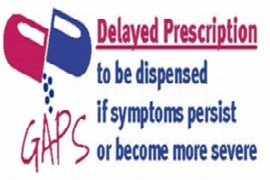 Delayed prescribing